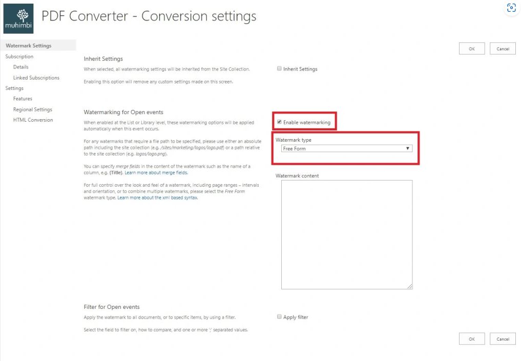 add barcode watermarks