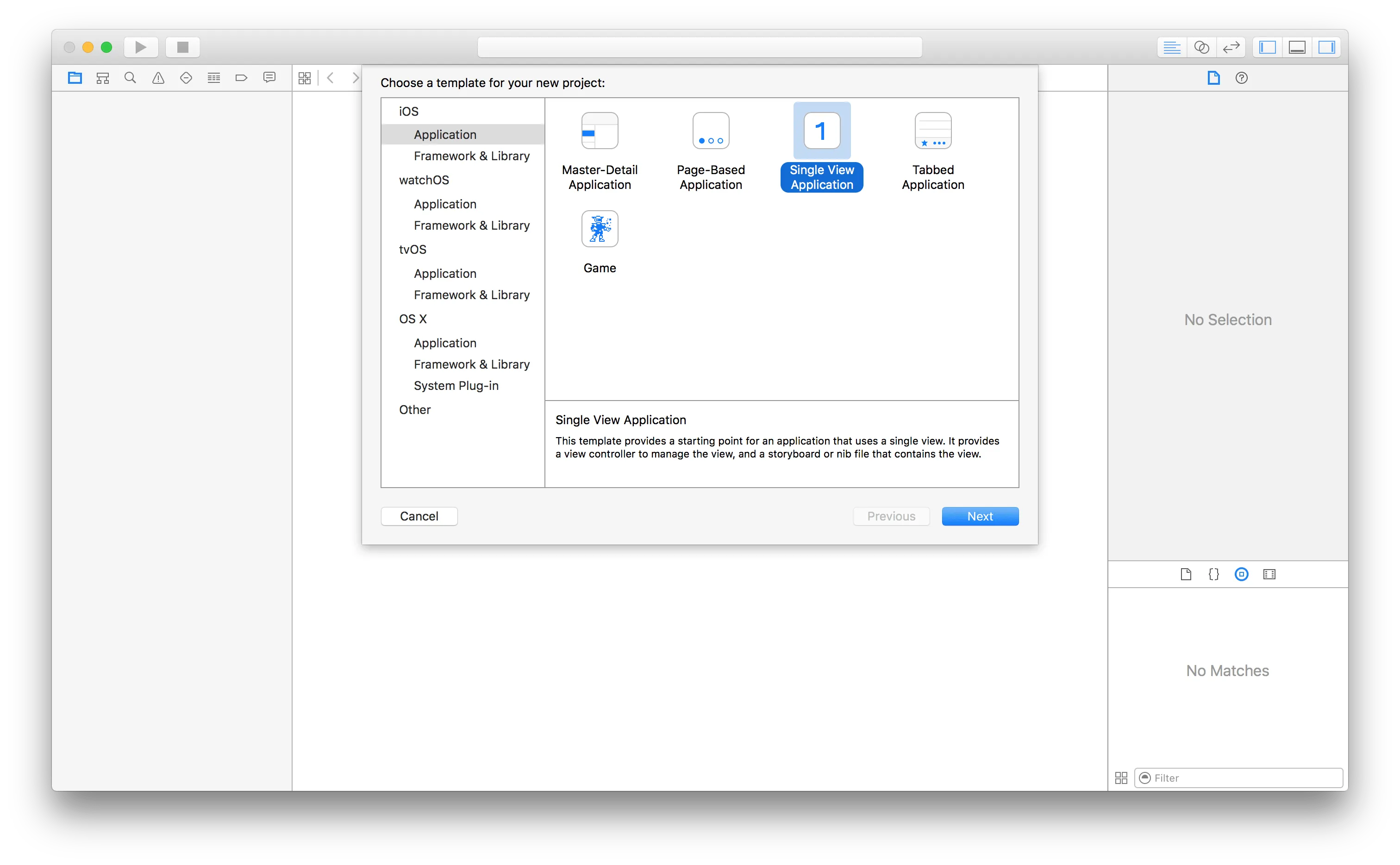 Single View Application