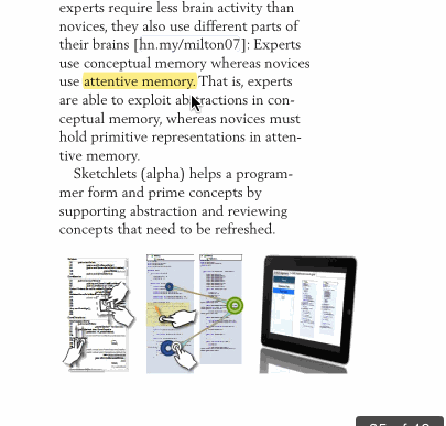 Smarter highlighting