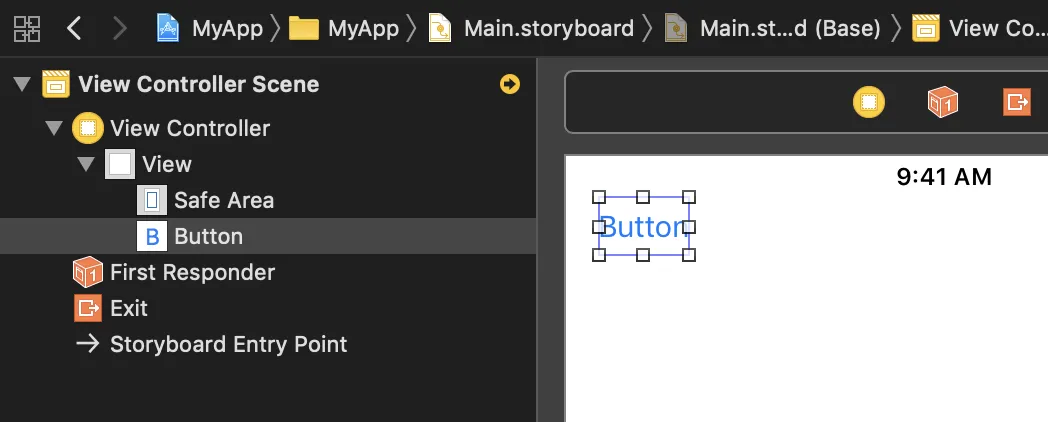 Xcode Storyboard