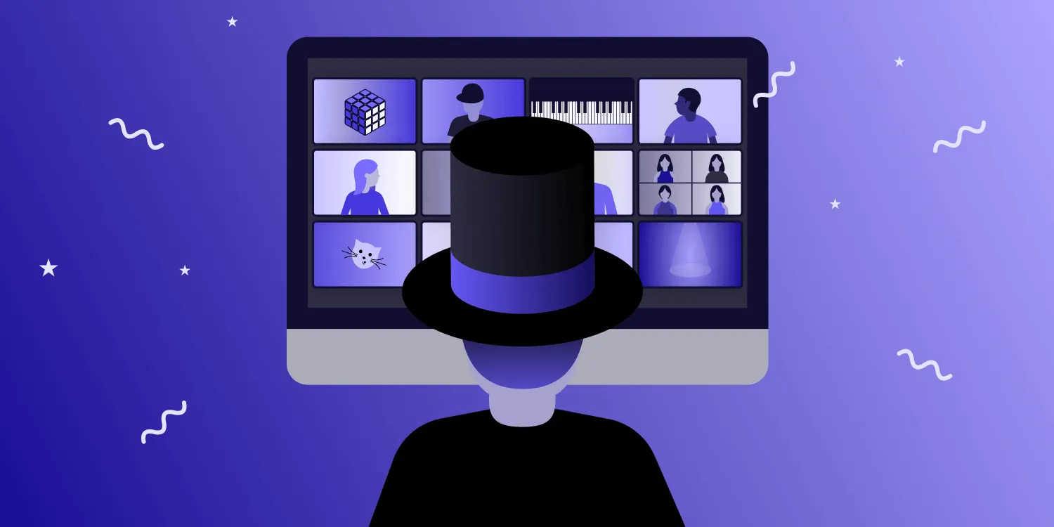 Illustration of the talent show