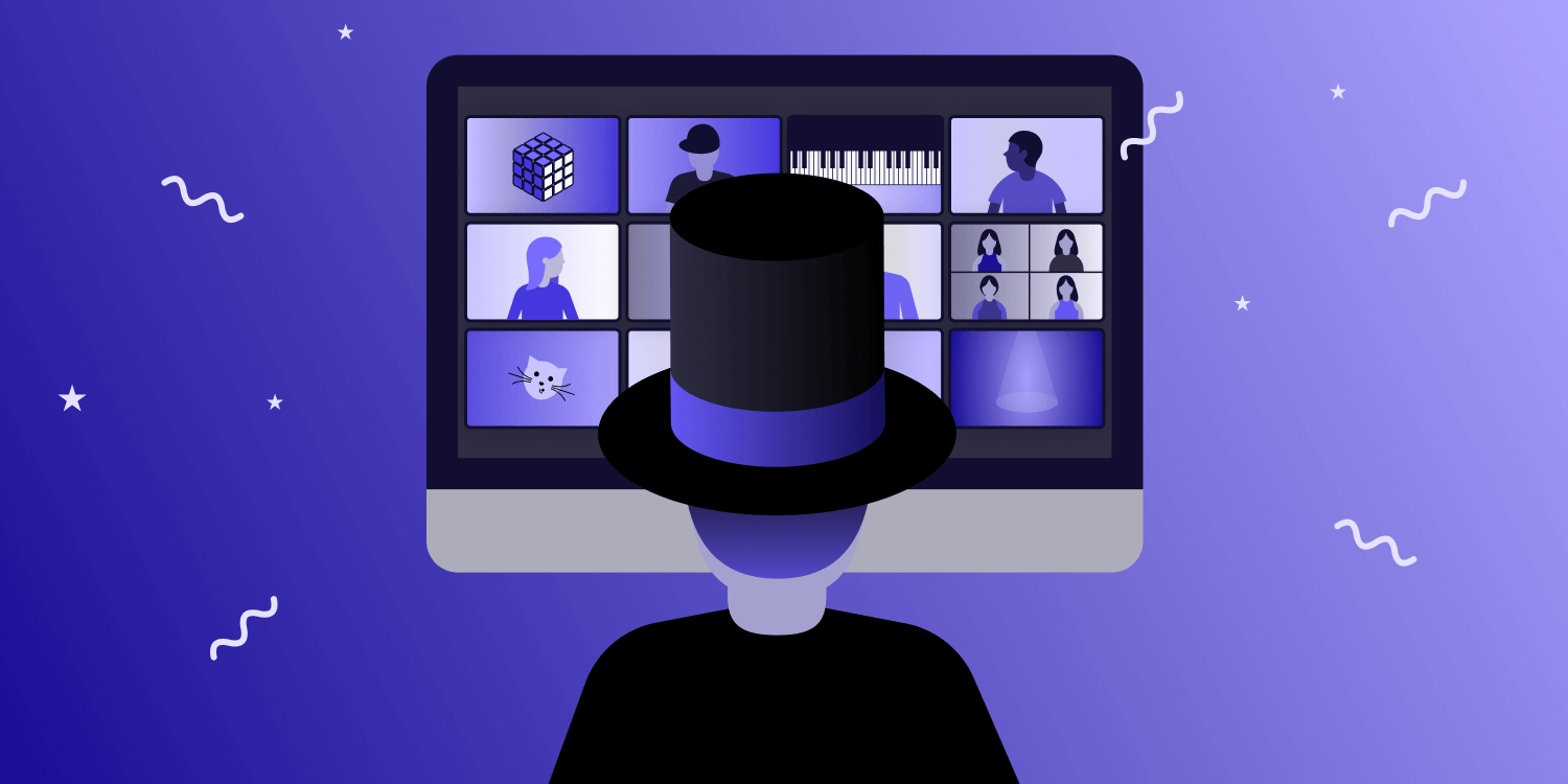 Illustration of the talent show