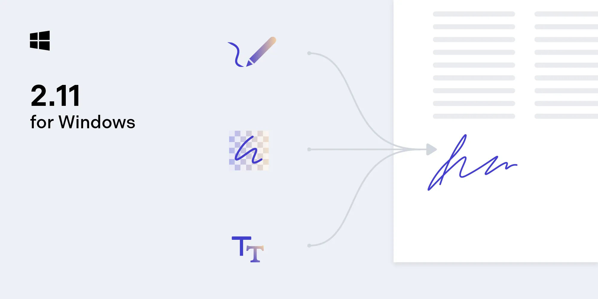 PSPDFKit 2.11 for Windows: Electronic Signatures