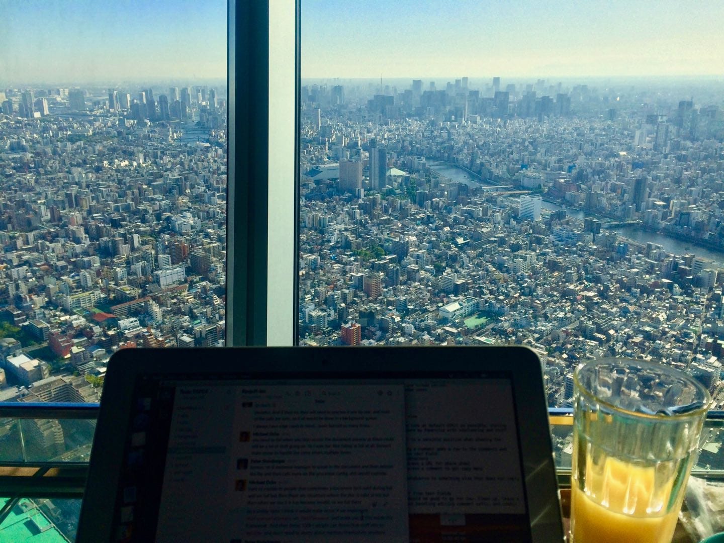 View from Tokyo Skytree