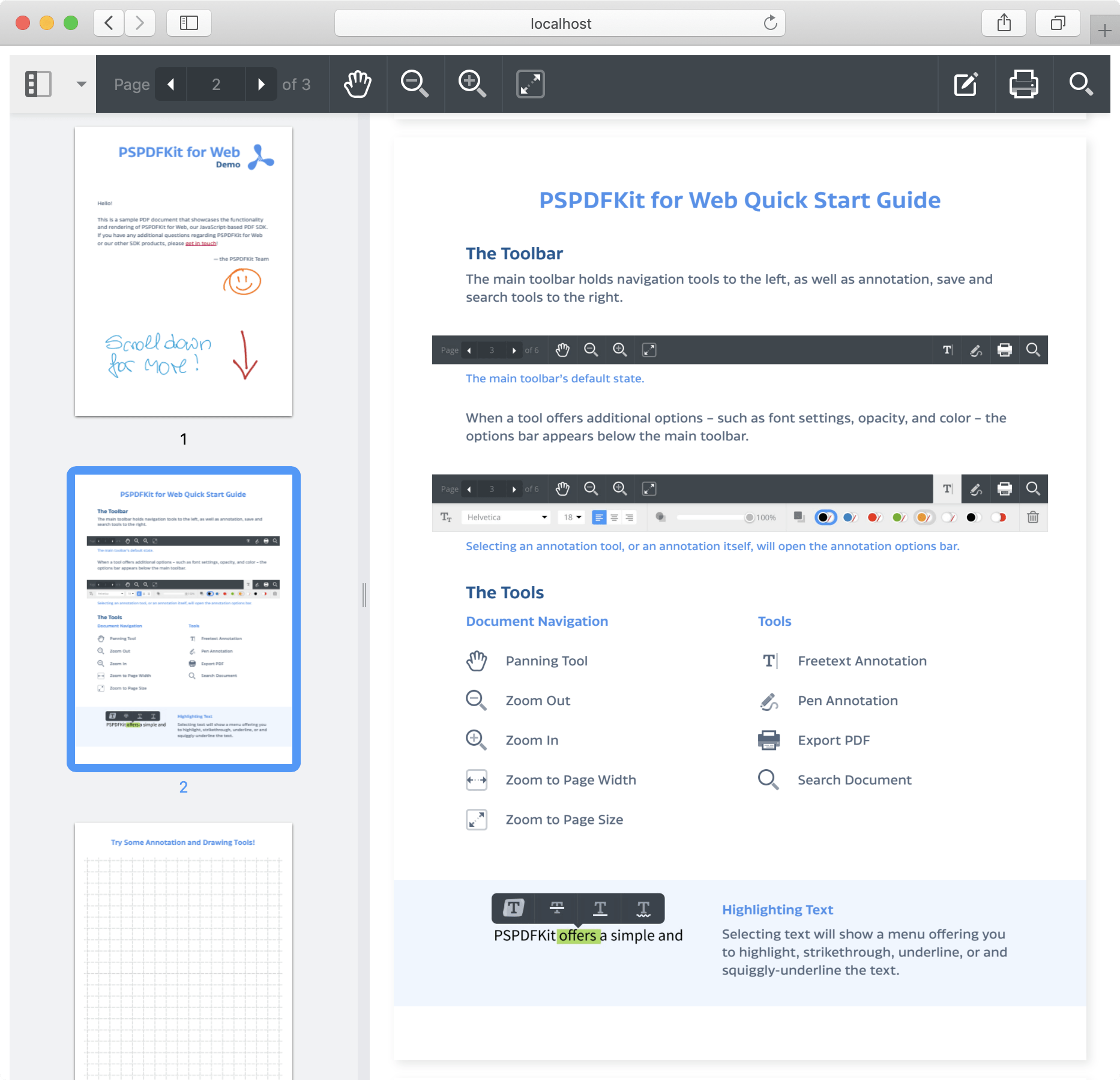 2nd Iteration PDF Configuration