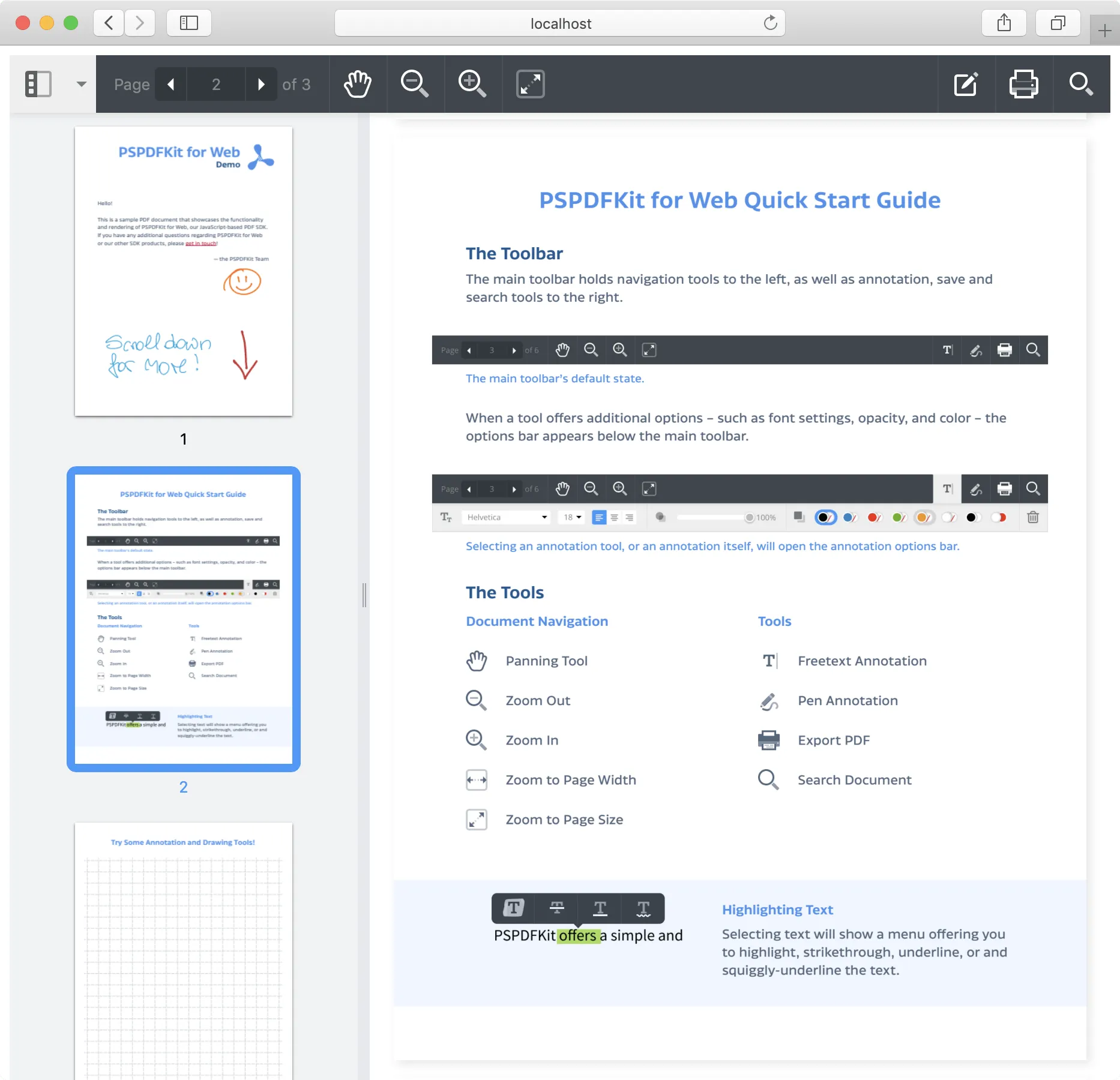 2nd Iteration PDF Configuration