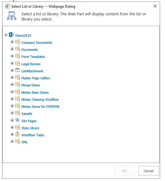 browse destination folder