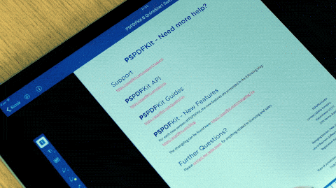 Illustration: PSPDFKit 6.5 for iOS