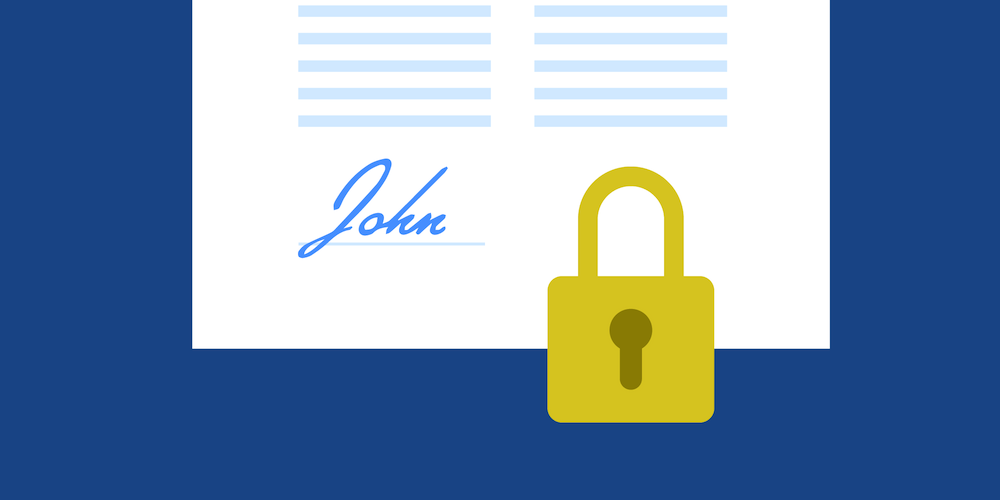 Illustration: What PDF digital signatures are and why they are important