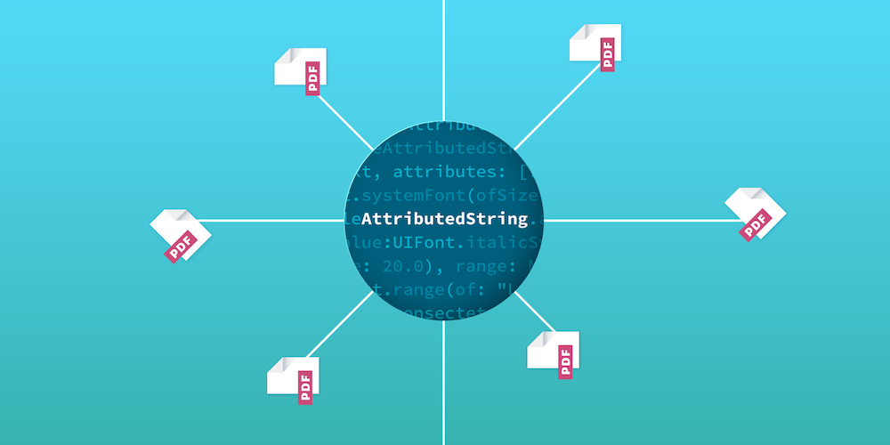 Illustration: Converting an Attributed String to a PDF