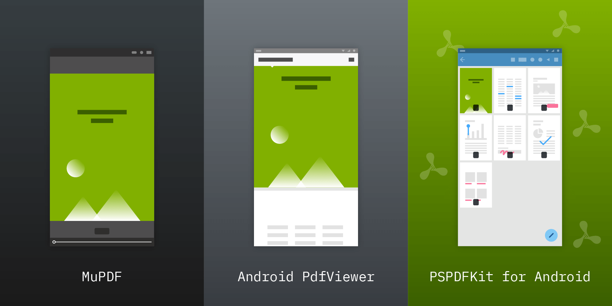 Illustration: How to view PDFs on Android