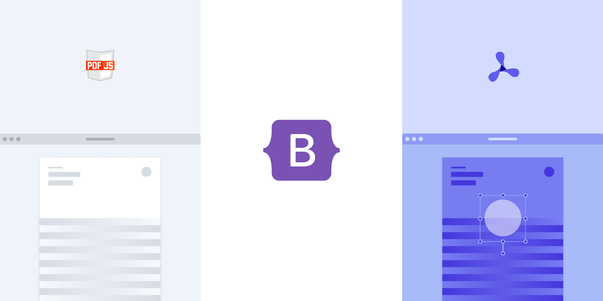 Illustration: Create a PDF viewer in Bootstrap 5 with PDF.js