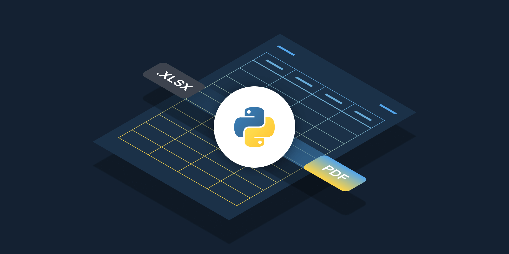 Illustration: How to Convert Excel to PDF Using Python