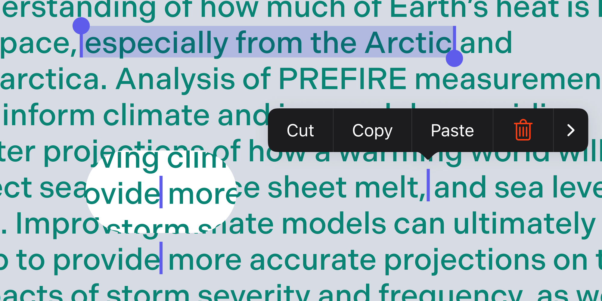 Illustration: Adopting UITextInteraction