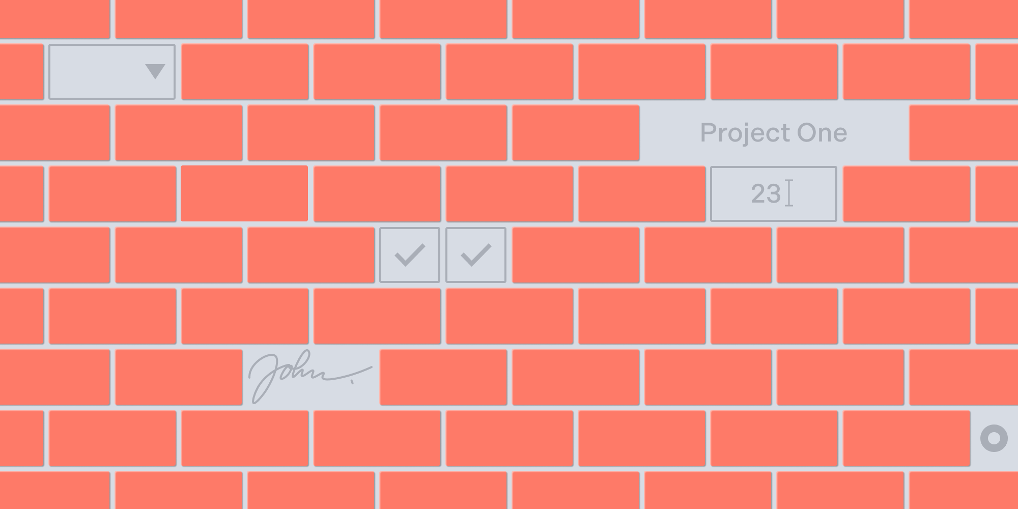 Illustration: Digital form filling for construction software