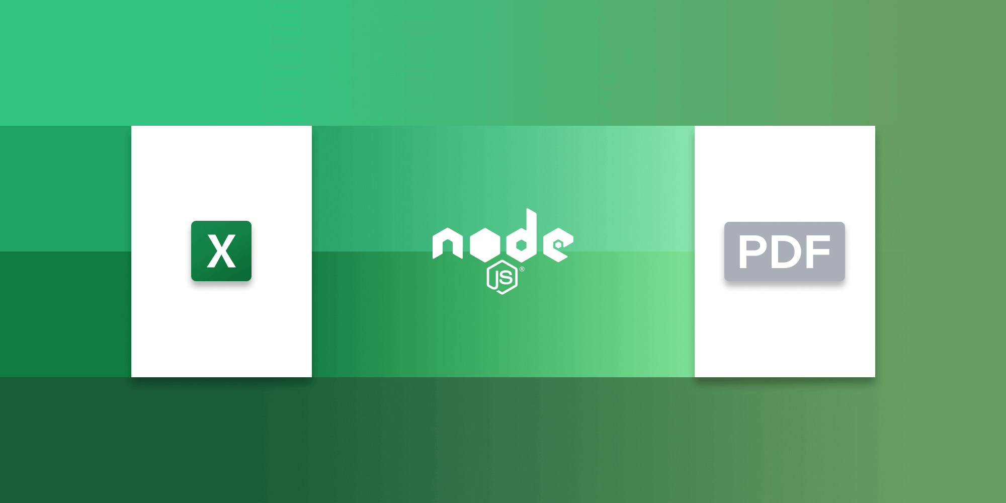 Illustration: How to convert Excel (XLS/XLSX) to PDF using Node.js