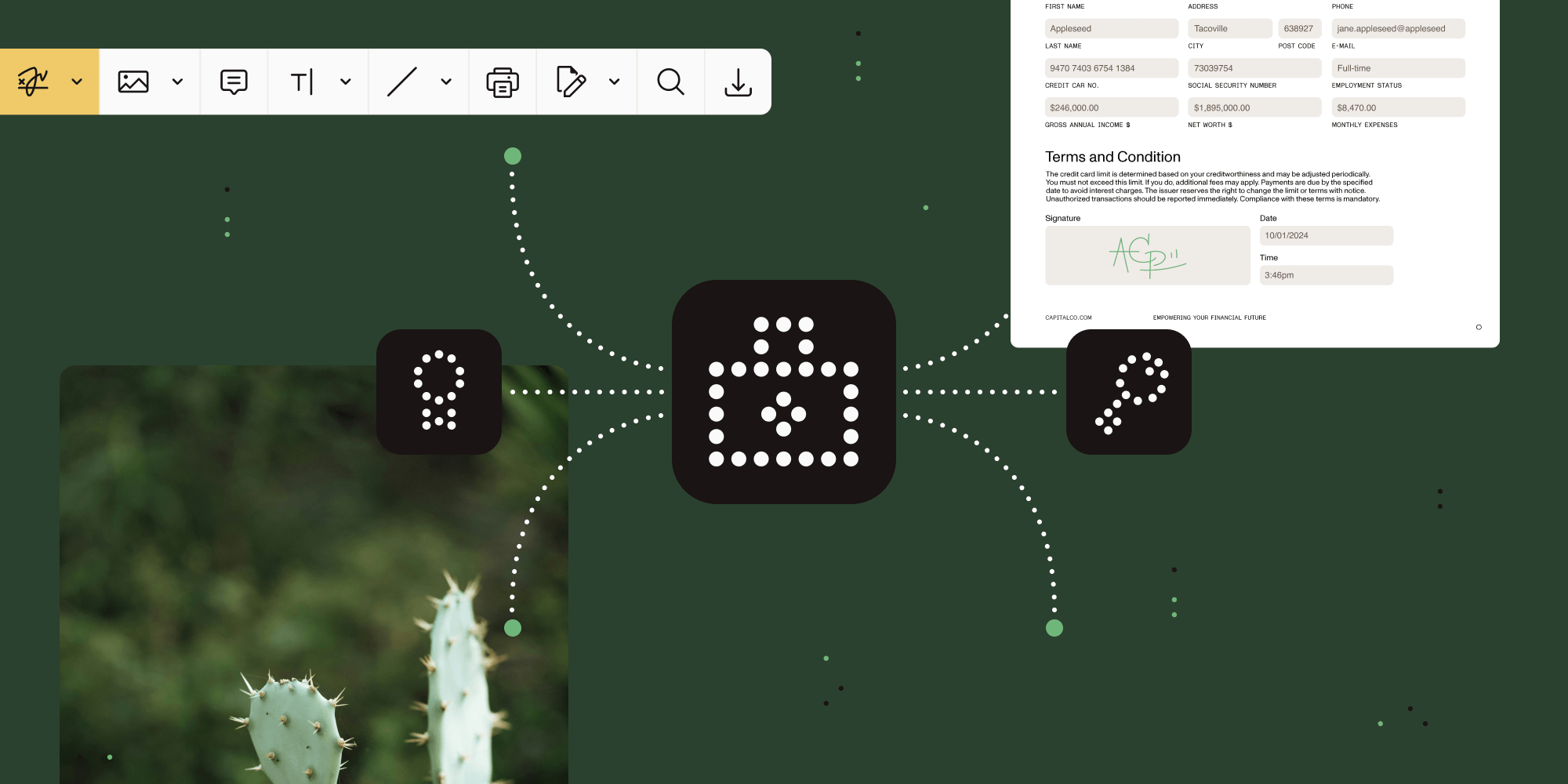 Illustration: Cryptography standards for PDF digital signatures