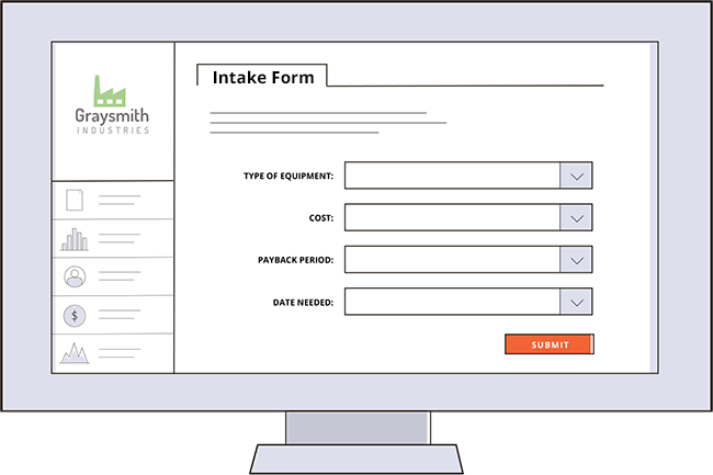 Illustration: Intake Form | Create Custom Forms