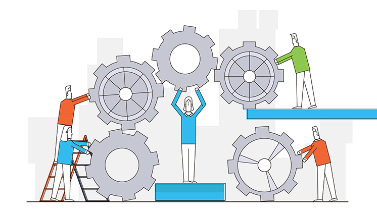 Illustration: Process Automation: Benefits, Examples, and Implementation