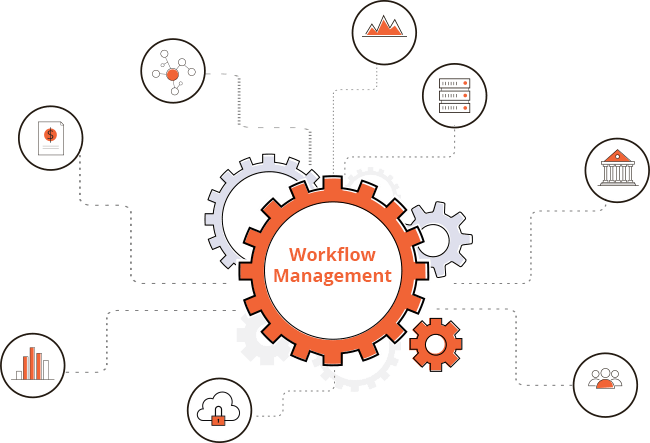 Illustration: Workflow management software solutions