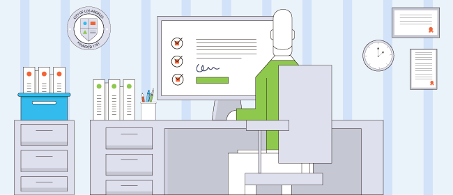 Illustration: Workflow for Local Government, Cities, Municipalities