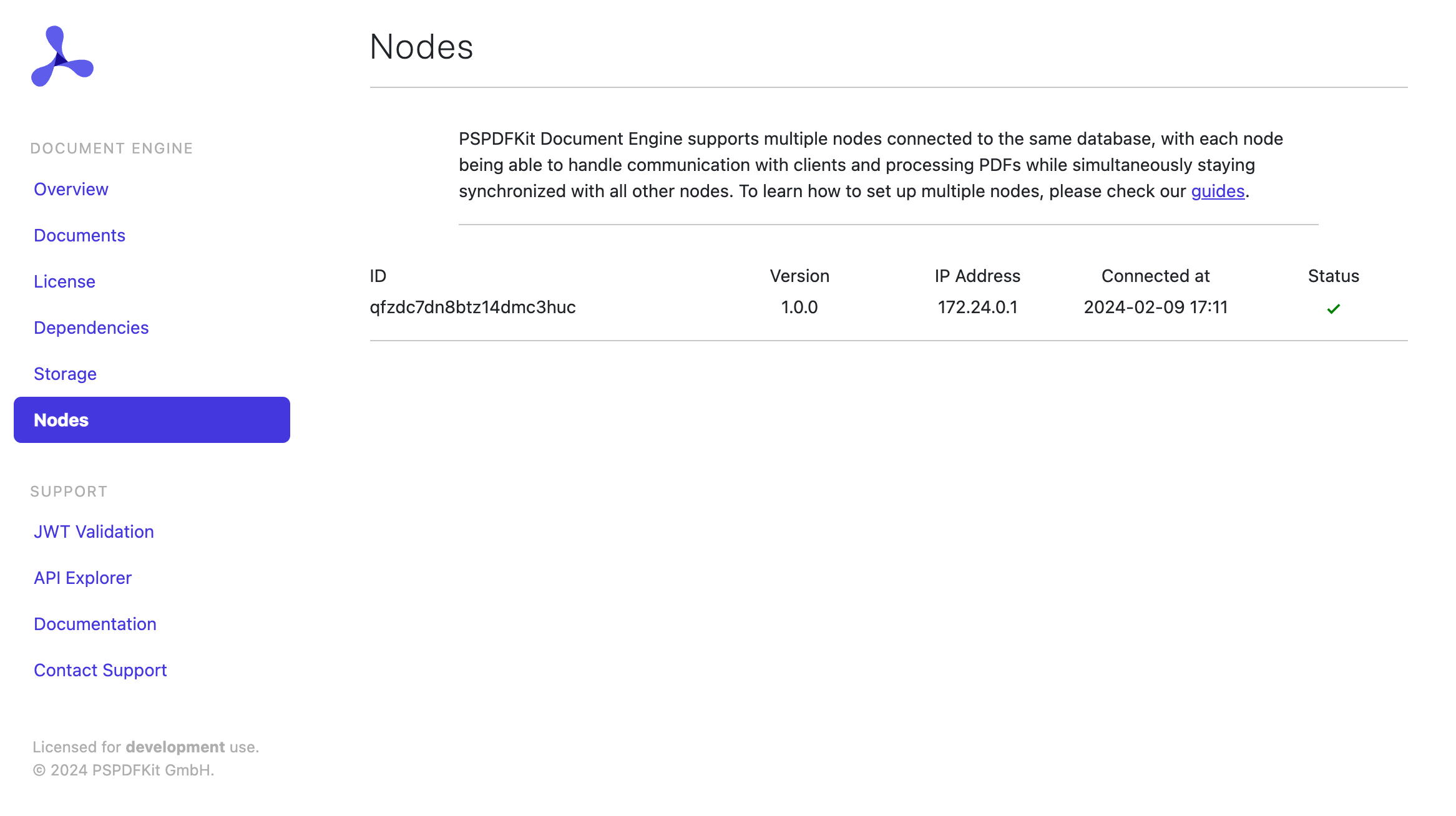 Document Engine Dashboard