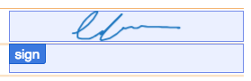 Signature Form Field