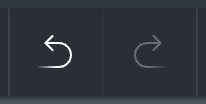 Undo and redo toolbar buttons.