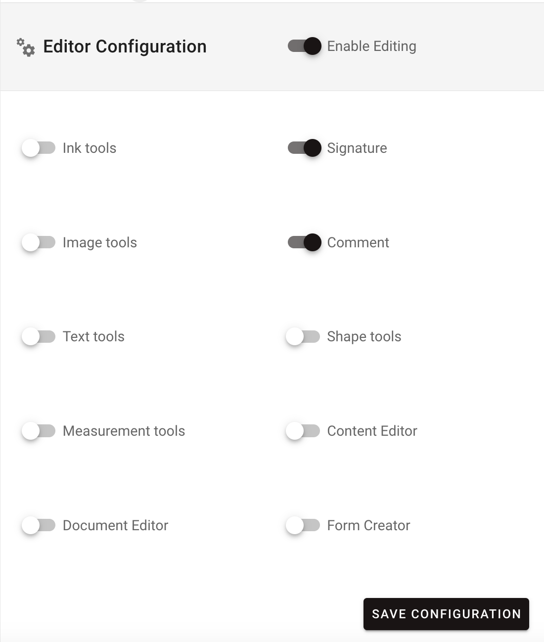 configure-tooling